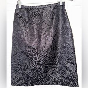 Christian Lacroix Vibrant Pink and Black Skirt